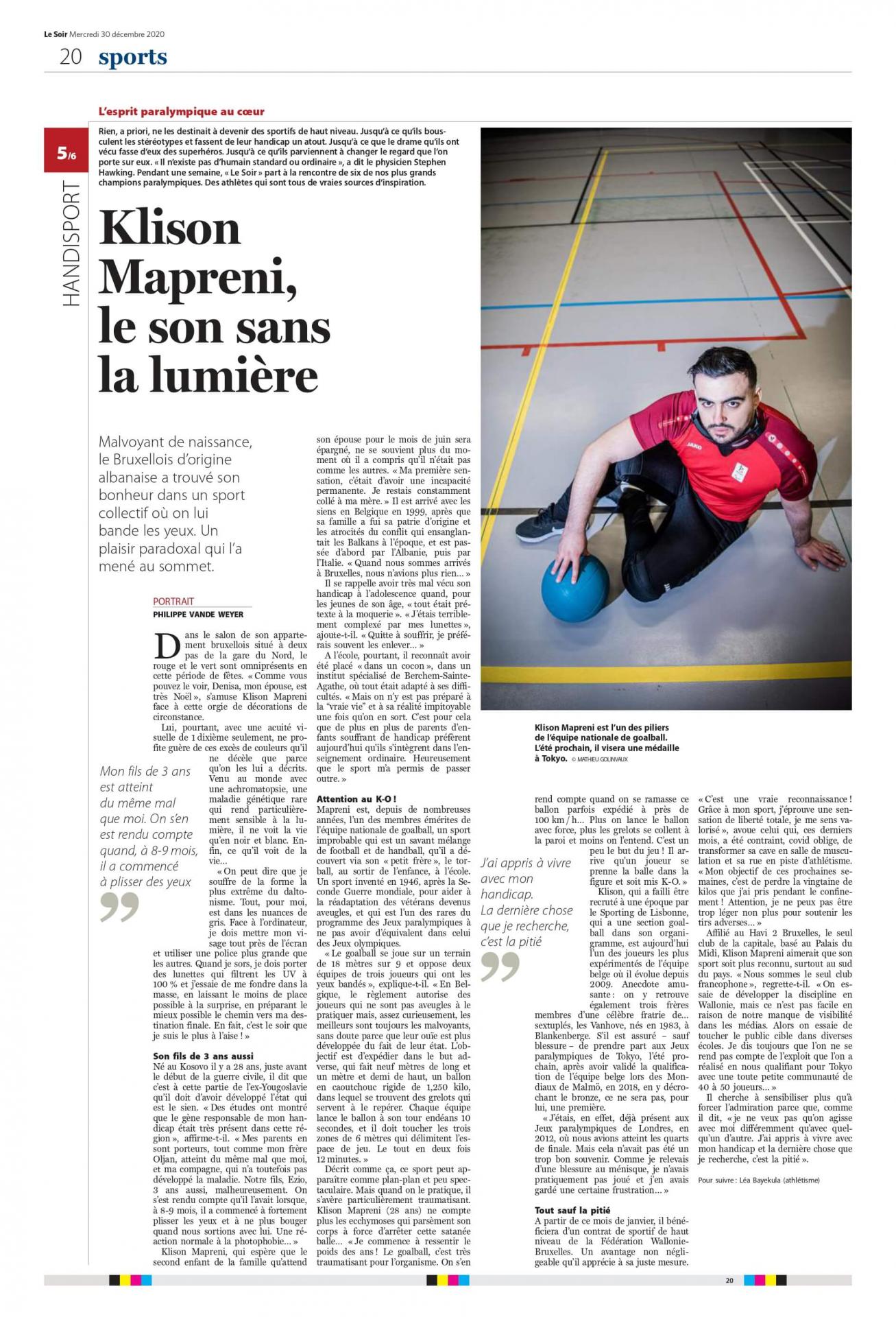 Article klison mapreni